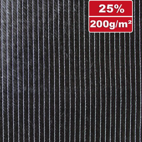 59cm - 200g/m² Bidiagonal carbon fabric HP-B200/59C